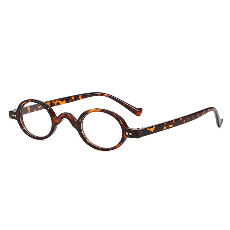SHAUNA Vintage Small Oval Sunglasses Women Fashion Rivets Optical Eyeglasses Frame Glasses