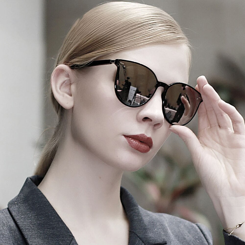VEITHDIA Sunglasses Vintage Fashion Polarized UV400 Sun Glasses Cat Eye Ladies Designer Women Eyewear Accessories Female