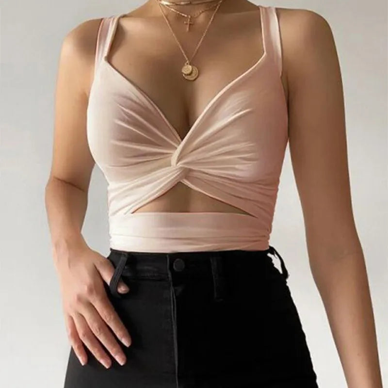 Sexy Women Sleeveless Short Crop tops Ladies Vest Casual Tank Top Women's Tube Top Female Black White