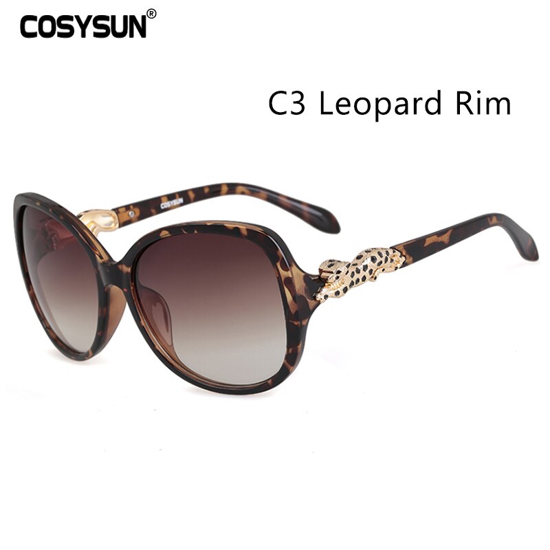 COSYSUN Brand Leopard Sunglasses Women sun glasses Women Brand designer Women Sunglasses Luxury Sunglasses Women Eyewear