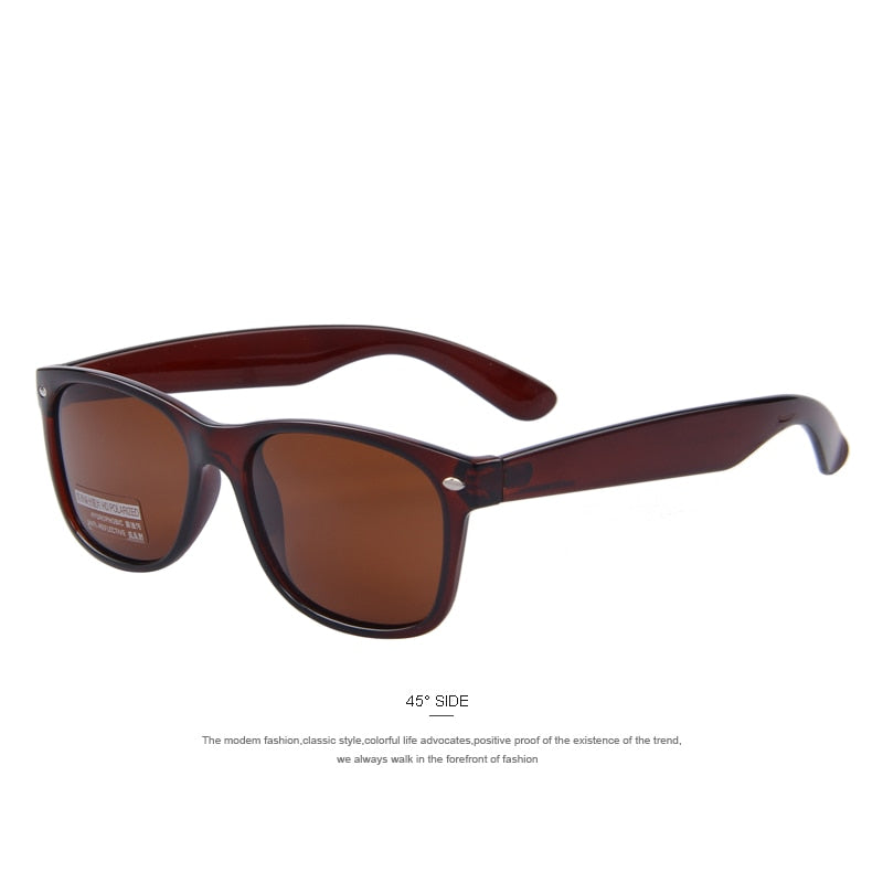 MERRYS Men Polarized Sunglasses Classic Men Retro Rivet Shades Brand Designer Sun glasses UV400