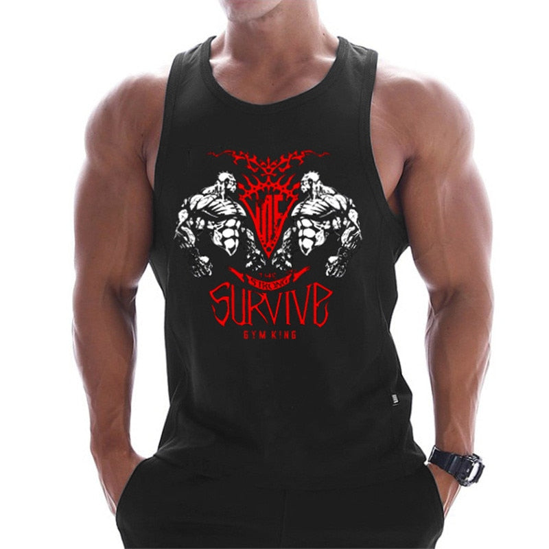 new gyms clothing cotton bodybuilding tank top bodybuilder mens ropa hombre tops singlet erkek sleeveless singlet men