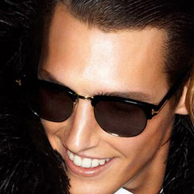 James Bond Sunglasses Men Brand Designer Sun GlassesWomen Super Star Celebrity Driving Sunglasses Tom for Men Eyeglasses