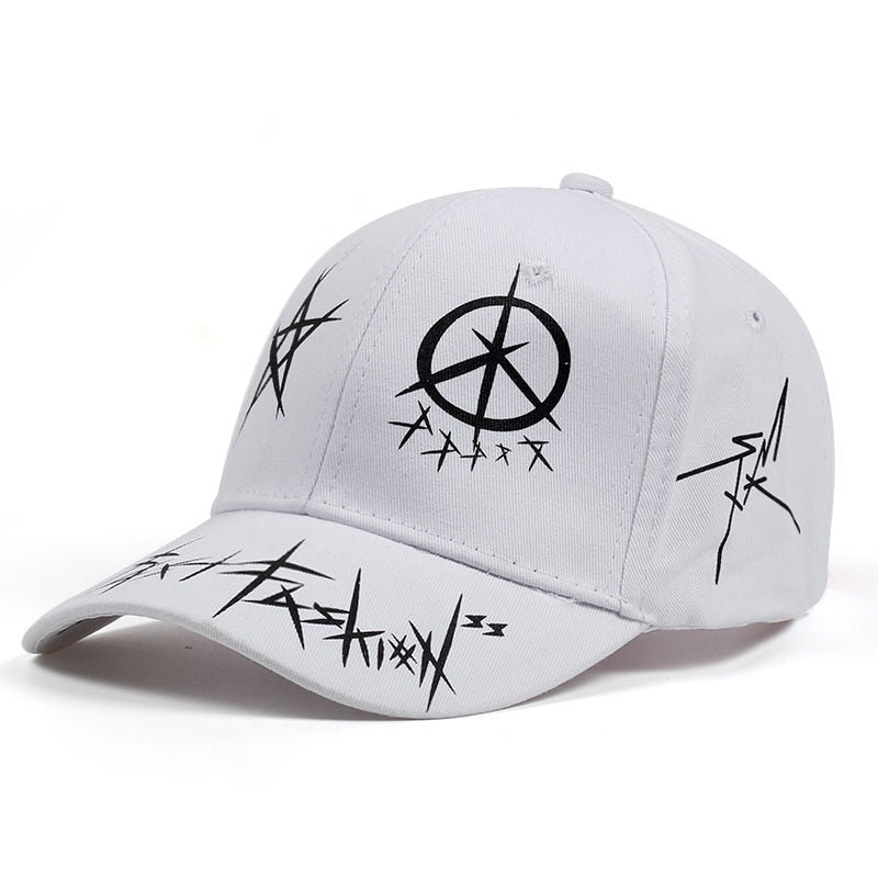 New Summer Baseball Cap Graffiti Sun Caps Hip Hop Visor Spring Hat Adjustable Snap-back Hats For Women high quality