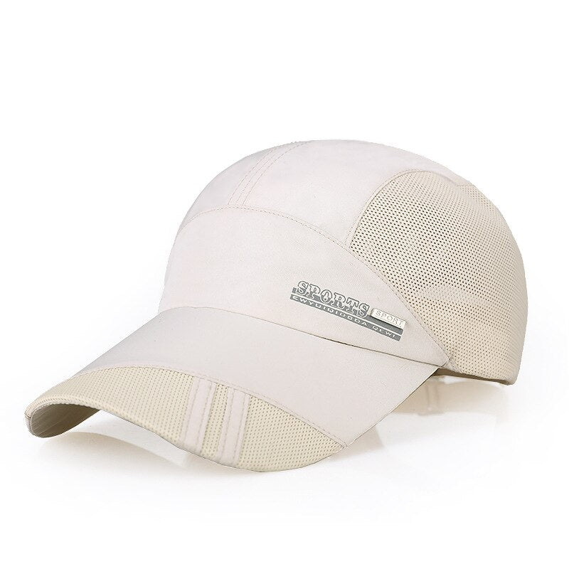 New Arrivals Adjustable Breathable Running Golf Fishing Baseball Caps Sunshade Mesh Hat Men Women Outdoor Sportswear Accessories