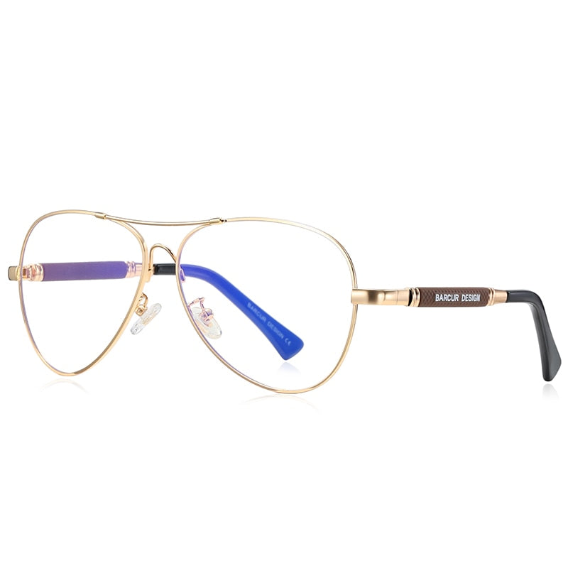 BARCUR Original Men Sunglasses Polarized Anti Blue Light Protect Men Sun Glasses Women Pilot UV400 Eyewear