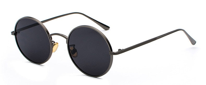 SHAUNA Super Round Women Sunglasses Brand Designer Fashion Men Dark Green Lens Shades UV400