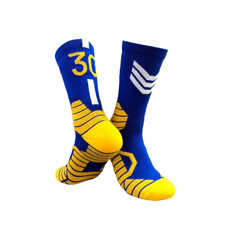 Professional Super Star Basketball Socks Elite Thick Sports Socks Non-slip Durable Skateboard Towel Bottom Socks Stocking