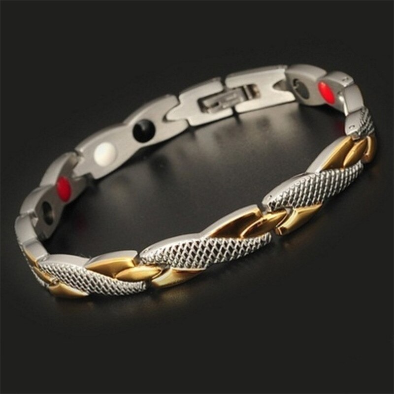 New Dragon Pattern Twisted Healthy Magnetic Magnet Bracelet for Women Power Therapy Magnets Bracelets Bangles for Women Men