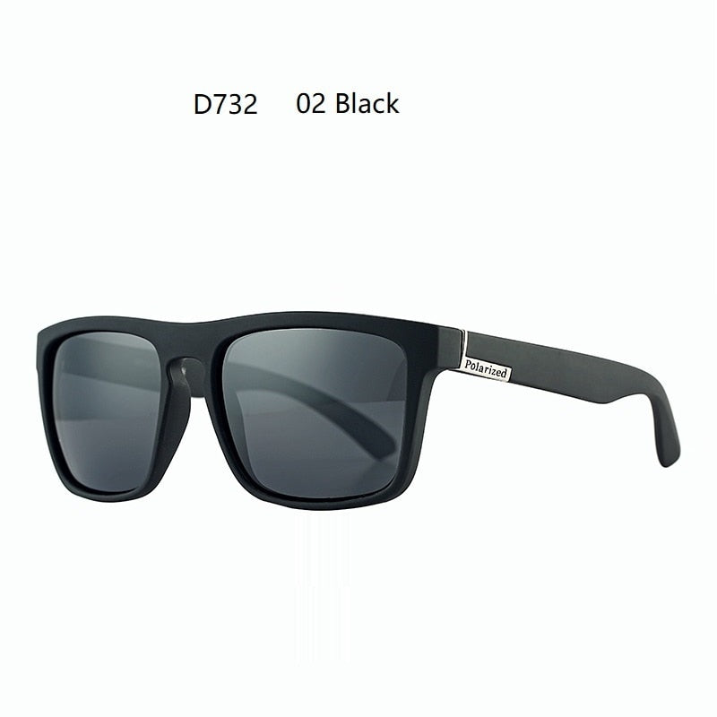 Fashion Square Vintage Polarized Sunglasses Men Women Retro Driving Fishing Luxury Brand Designer Sun Glasses UV400 Eyewear
