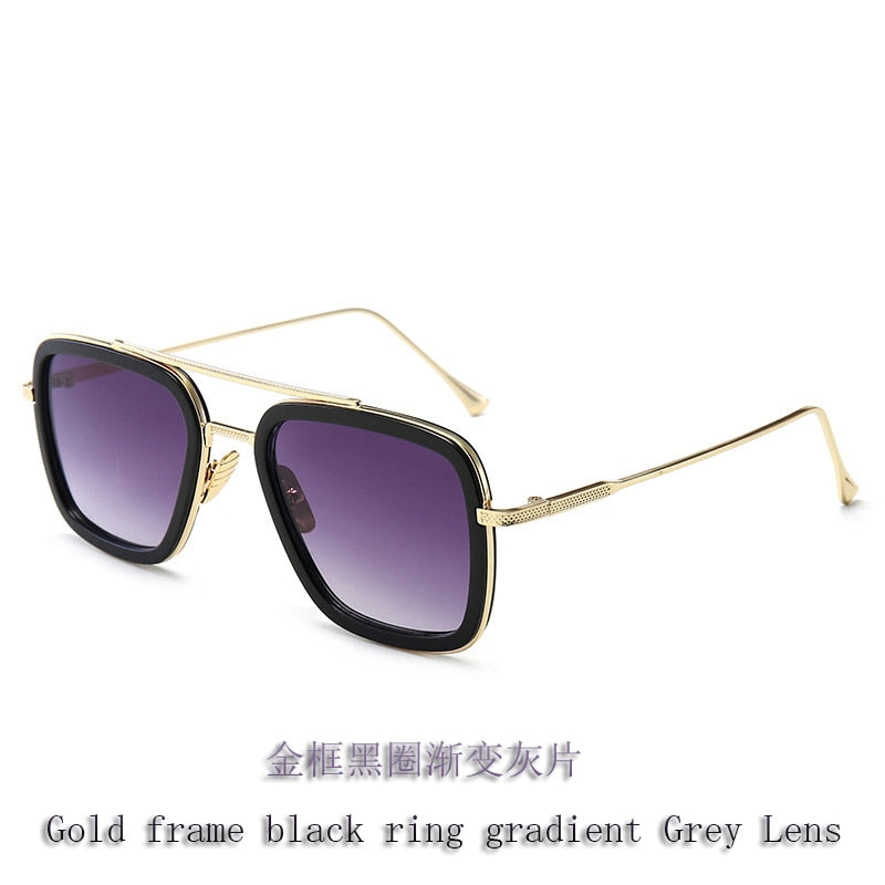 Edith Glasses Cosplay Accessories Prop Fashion Woman Sunglasses Plane Mirror Iron Eyewear Man