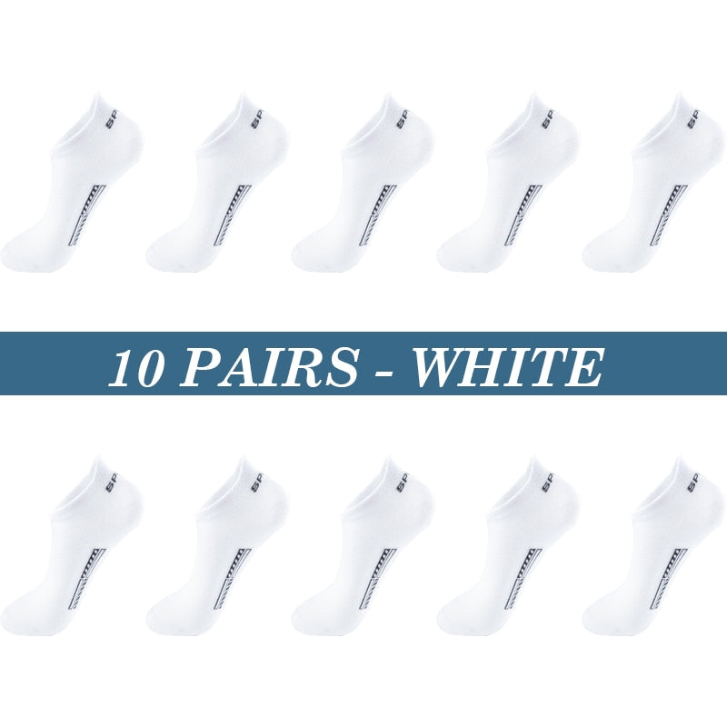 10 Pairs White