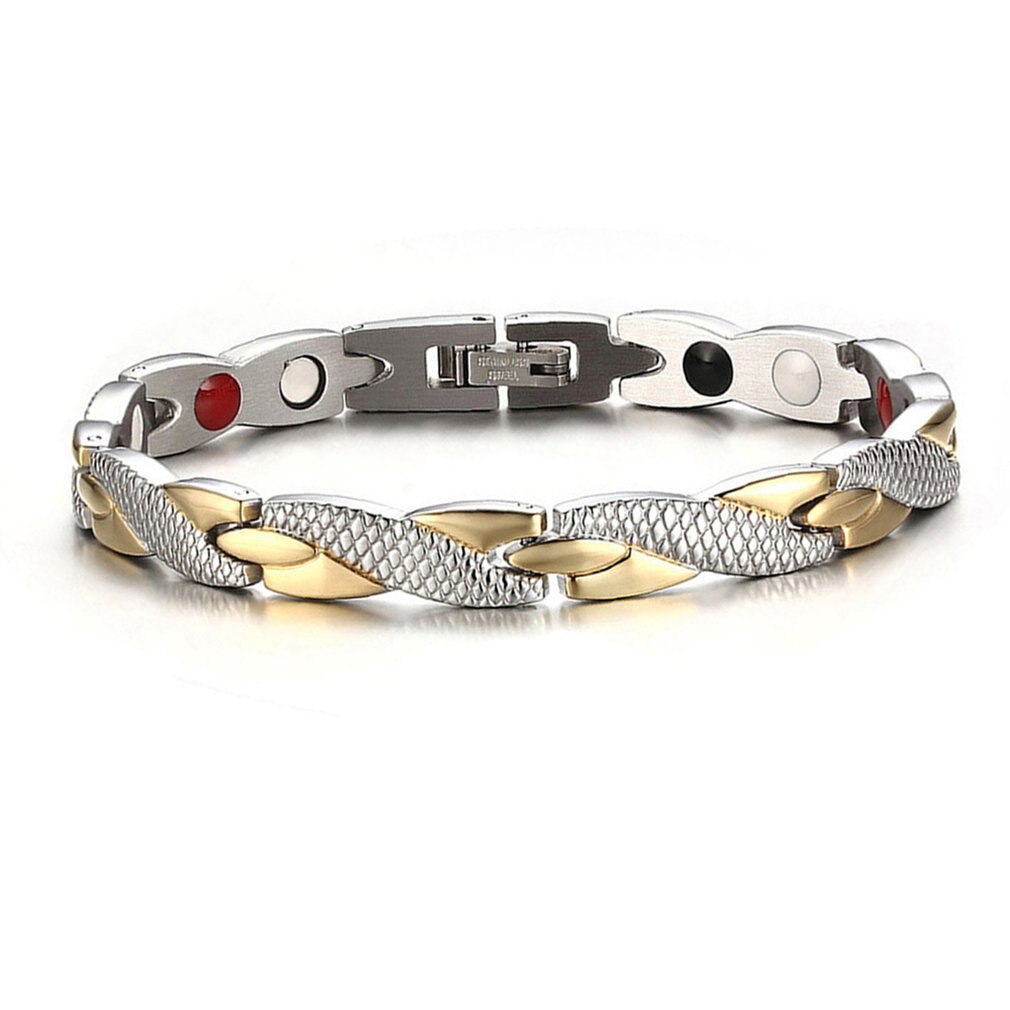 New Dragon Pattern Twisted Healthy Magnetic Magnet Bracelet for Women Power Therapy Magnets Bracelets Bangles for Women Men