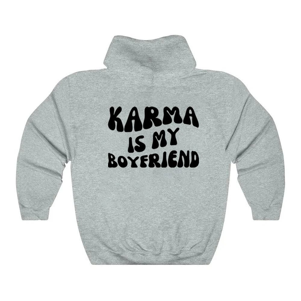 Karma Is My Boyfriend Hoodie Midnights Inspired Hooded Sweatshirt
