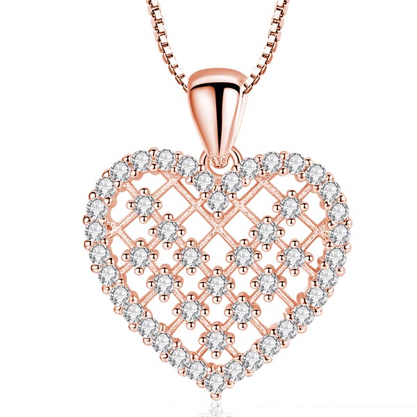 Dovolov Titanic Heart of the Ocean Necklaces for Women Blue Romantic Pendant Necklaces Fashion Wedding Jewelry D3