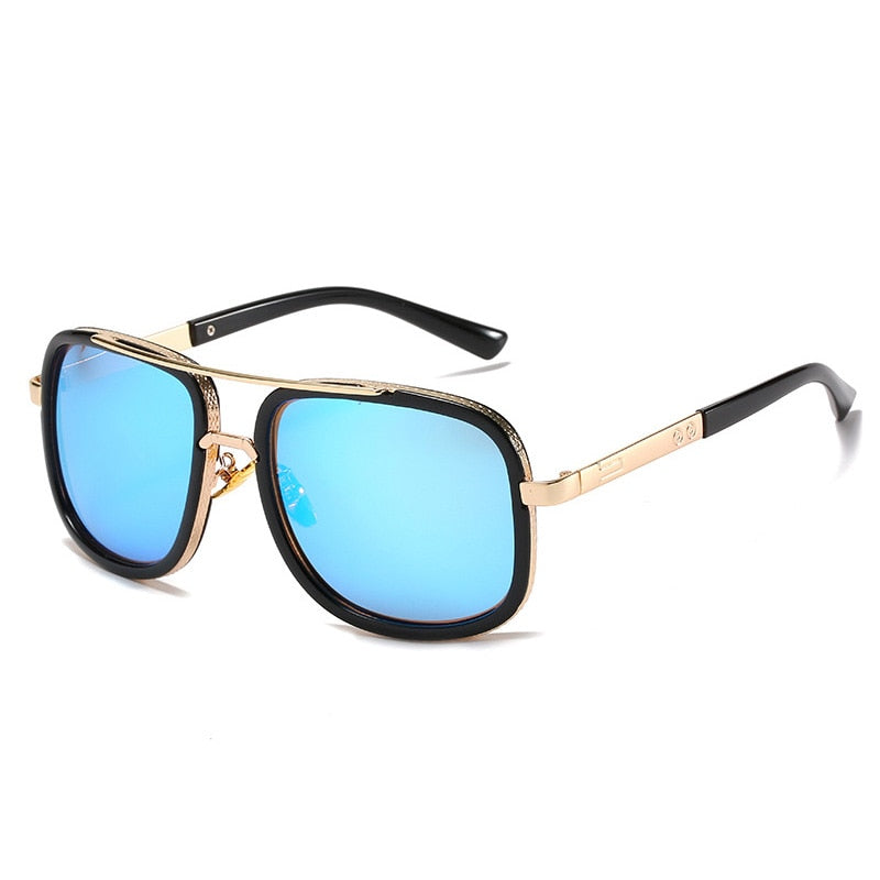 SHAUNA Double Bridges Fashion Square Sunglasses Brand Designer Outdoor Sun Glasses Shades UV400