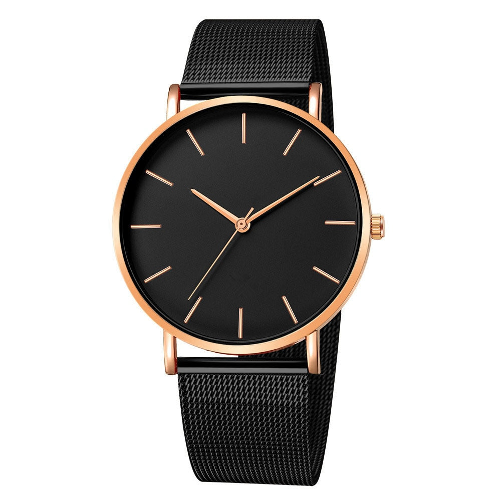 Women Watch Rose Gold Montre Femme Mesh Belt ultra-thin Fashion relojes para mujer Luxury Wrist Watches reloj muje