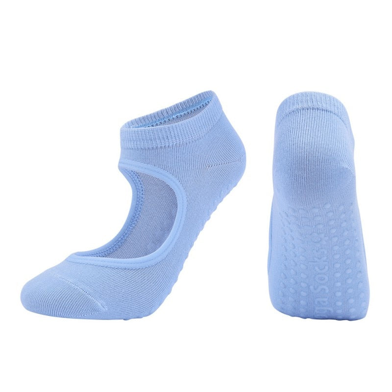 Women High Quality Bandage Yoga Socks Anti-Slip Socks Quick-Dry  Damping Pilates Ballet Socks Good Grip For Women