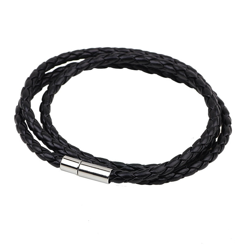 Fashion PU Braided Leather Bracelets For Man Women Homme Couple Trendy Gift Best Sellers Products Jewelry Most Sold Charms