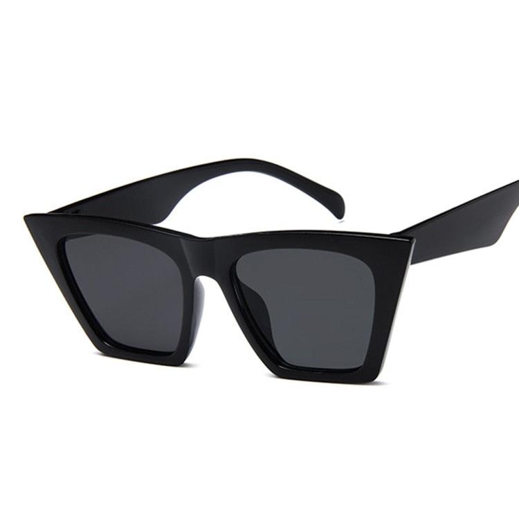 Fashion Square Sunglasses Women Designer Luxury Man, Women Cat Eye Sun Glasses Classic Vintage UV400 Outdoor Oculos De Sol