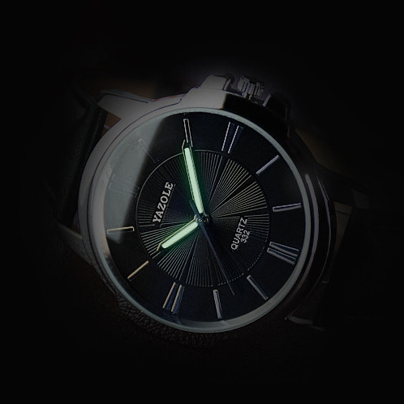 YAZOLE Business Men's Wrist Watch Men Top Brand Luxury Famous Watches For Man Quartz Wristwatch Male Clock Relogio Masculino