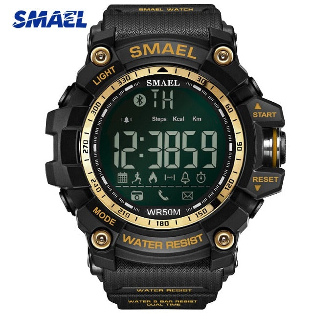 SMAEL Sport Watch Men Top Luxury Brand Military 50M Waterproof Wristwatch Clock Men LED Digital Watches Relogio Masculino