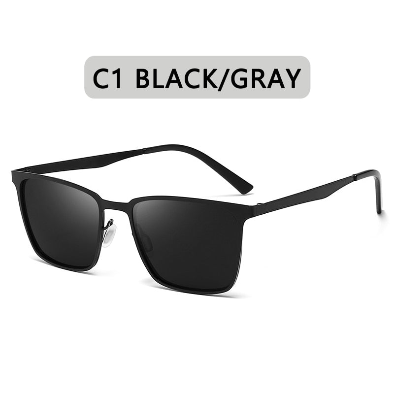 ZXWLYXGX Brand Design Classic Polarized Sunglasses Men Women Driving Square Frame Fashion Sun Glasses Male Goggle Gafas De Sol