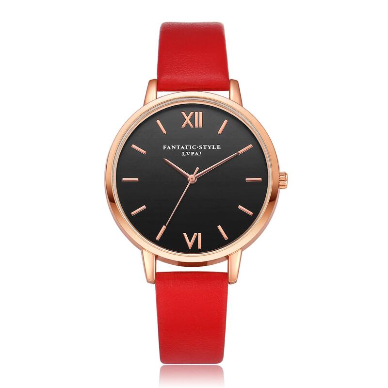 Hot Sales Woman Watch Set 5 pcs Quartz Leather Female Wristwatches Simple Roman Ladies Watches Gift Casual relogio feminino