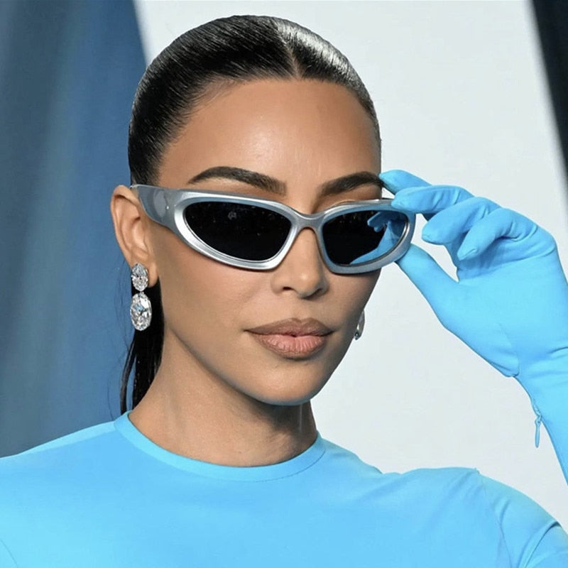 NEW Y2k Sunglasses Women Men Brand Design Mirror Sport Luxury Vintage Unisex Sun Glasses Men Driver Shades Oculos UV400