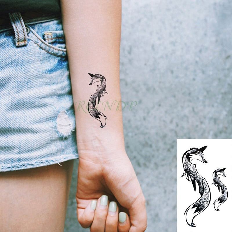 Waterproof Temporary Tattoo Sticker mandala henna bird feather whale body art tatto flash tatoo fake tattoos for girl women men
