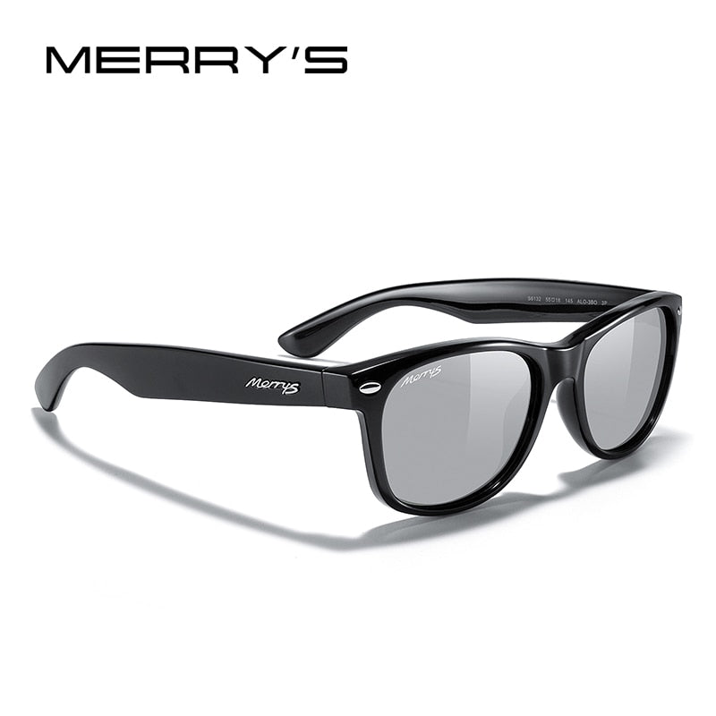 MERRYS DESIGN Men/Women Classic Retro Rivet Polarized Sunglasses 100% UV Protection