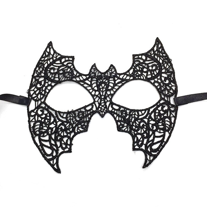 Lace Eye Mask Sexy Lady Hollow Lace Masquerade Face Mask Cosplay Prom Party Props Halloween Nightclub Fancy Dress Costume