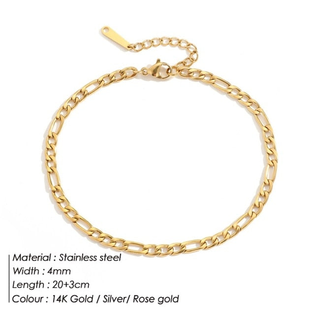 Stainless Steel Snake Anklet, Sexy Leg Foot Bracelet Accessories Jewelry
